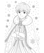 왕자와공주 색칠공부 도안